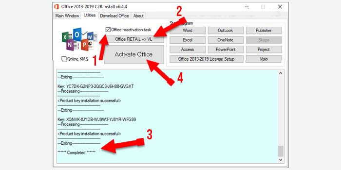 Microsoft Office 2019 Activation Key & Crack Full Free Download